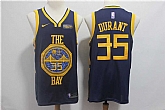 Warriors 35 Kevin Durant Navy 2018 19 City Edition Nike Swingman Jersey,baseball caps,new era cap wholesale,wholesale hats